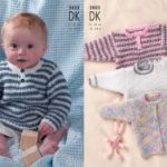 King Cole Pattern 2822 DK Sweaters and Cardigan