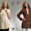King Cole Pattern 3132 Ladies Crochet Jacket & Tunic