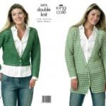 King Cole Pattern 3473 Crochet Jackets