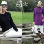 King Cole Pattern 3570 Super Chunky Ladies Sweaters