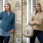 King Cole Pattern 3572 Super Chunky Ladies Jacket & Sweater