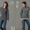 King Cole Pattern 3595 Chunky Jacket & Sweater