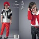 King Cole Pattern 3628 Galaxy Chunky Girl's Cardigans