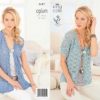 King Cole Pattern 3687 Opium Ladies Cardigan & Waistcoat