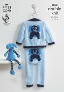 King Cole Pattern 3802 DK Leggings & Tunic
