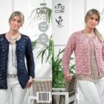 King Cole Pattern 3882 Opium Ladies Cardigans