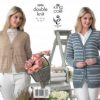 King Cole Pattern 3896 Giza Cotton Ladies Cardigans