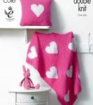 King Cole Pattern 3982 DK Blanket & Cushion