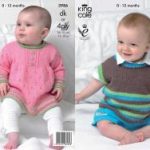 King Cole Pattern 3986 DK or 4Ply Angel Top & Pullover