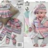 King Cole Pattern 4011 Cherish DK Baby Set
