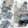 King Cole Pattern 4012 Cherish DK Baby Set