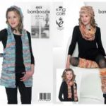 King Cole Pattern 4052 Bamboozle Waistcoat, Hat, Scarf, Legwarmers & Snood