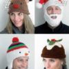 King Cole Pattern 4114 DK & Chunky Adults Novelty Hats