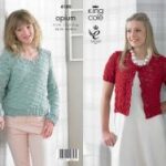 King Cole Pattern 4180 Opium Sweater & Cardigan