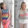 King Cole Pattern 4186 Opium Waistcoat & Slipover