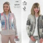 King Cole Pattern 4188 Opium Edge to Edge Jacket & Waistcoat