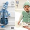 King Cole Pattern 4196 Cherish & Cherished DK Cardigans & Hat