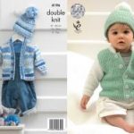 King Cole Pattern 4196 Cherish & Cherished DK Cardigans & Hat