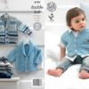 King Cole Pattern 4199 Cherish & Cherished DK Jackets & Waistcoat