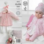 King Cole Pattern 4315 Smarty DK Coats & Hat Easy Knit