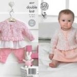 King Cole Pattern 4317 Smarty DK Cardigans Easy Knit