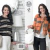 King Cole Pattern 4329 Boxy Jacket & Sweater Urban Easy Knit