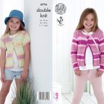 King Cole Pattern Cottonsoft Crush 4776 Girls Cardigans