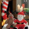 King Cole Pattern 9007 Santa and Rudolph Toys and Stocking Pattern
