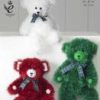 King Cole Pattern 9021 Tinsel Chunky Teddies