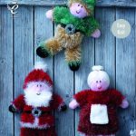 King Cole Pattern 9029 Tinsel Chunky Christmas Toys