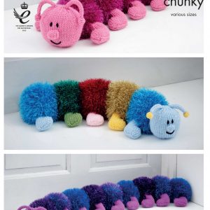 King Cole Pattern 9041 Tinsel Centepedes