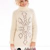 Designer Yarns Choice Pattern for Aran with Wool DYP167 Ladies Jumper