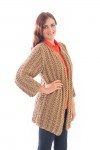 Designer Yarns Choice Pattern for Chunky Chain DYP202 Moss Rib Jacket