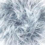 James C Brett Faux Fur H2 Grey/White RRP £5.88