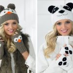 James C Brett JB237 Hats and Fingerless Gloves