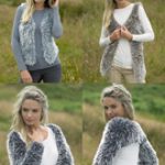 James C Brett JB249 Waistcoats and Shrugs