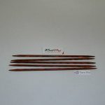 KnitPro Cubics Symfonie Wood Double Pointed Needle Set 15cm 3.50mm