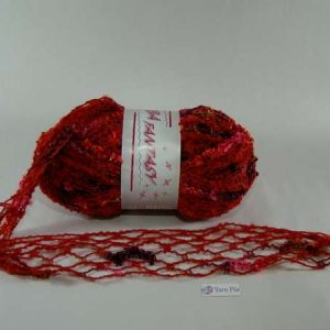 Designer Yarns Rumba Fantasy 10 Red  RRP £6.95