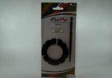 KnitPro Shawl Pin Exotica Wood Daisy