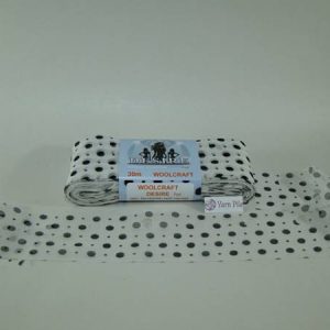 Woolcraft Desire Spot White with Black Spot  RRP £11.99