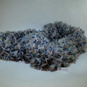 Woolcraft Desire Tan and Blue Floral Print  RRP £11.99