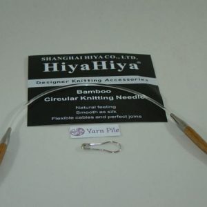 HiyaHiya Bamboo Circular Knitting Needles 9"/23cm 5mm