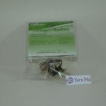 Clover Magnetic Snap Closure 3/4" 18mm Antique Gold