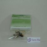 Clover Magnetic Snap Closure 1/2"/14mm Antique Gold