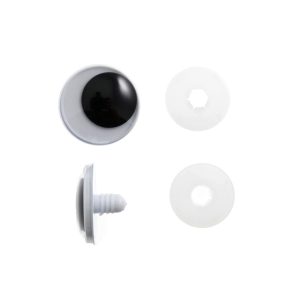 Trimits Toy Eyes Safety Googly 20mm Black 4 Pack