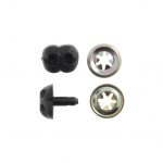Trimits Toy Noses Animal/Dog 12mm Black 4 Pack