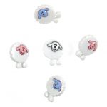 Trimits Novelty Buttons Sheep Pack of 5 Code A