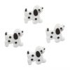 Trimits Novelty Buttons Dogs Black & White Pack of 4 Code B
