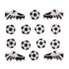 Craft Embellishments Football Boots & Balls Kits Pack of 14