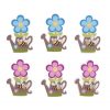 Craft Embellishments Watering Can with Bees Pack of 6